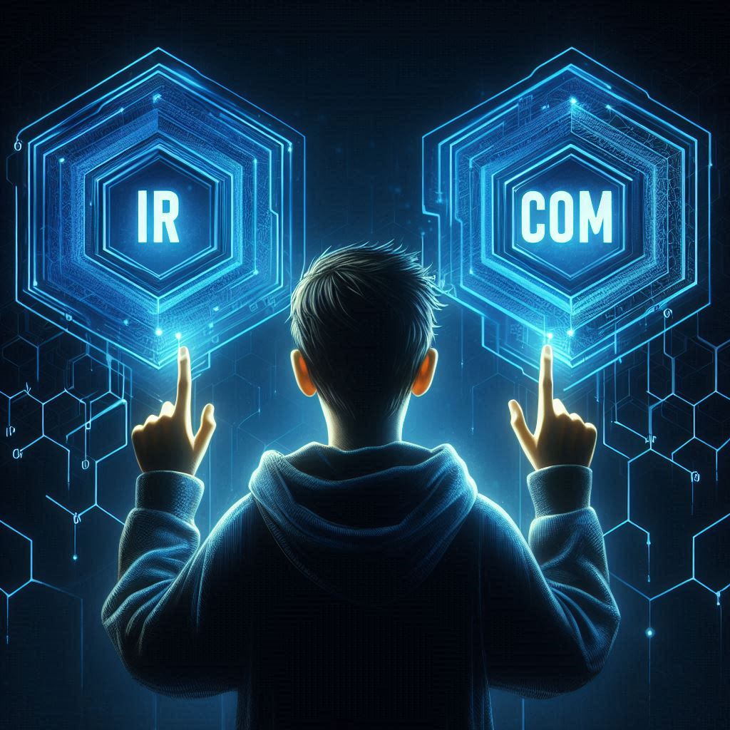 Domain choice between .ir and .com